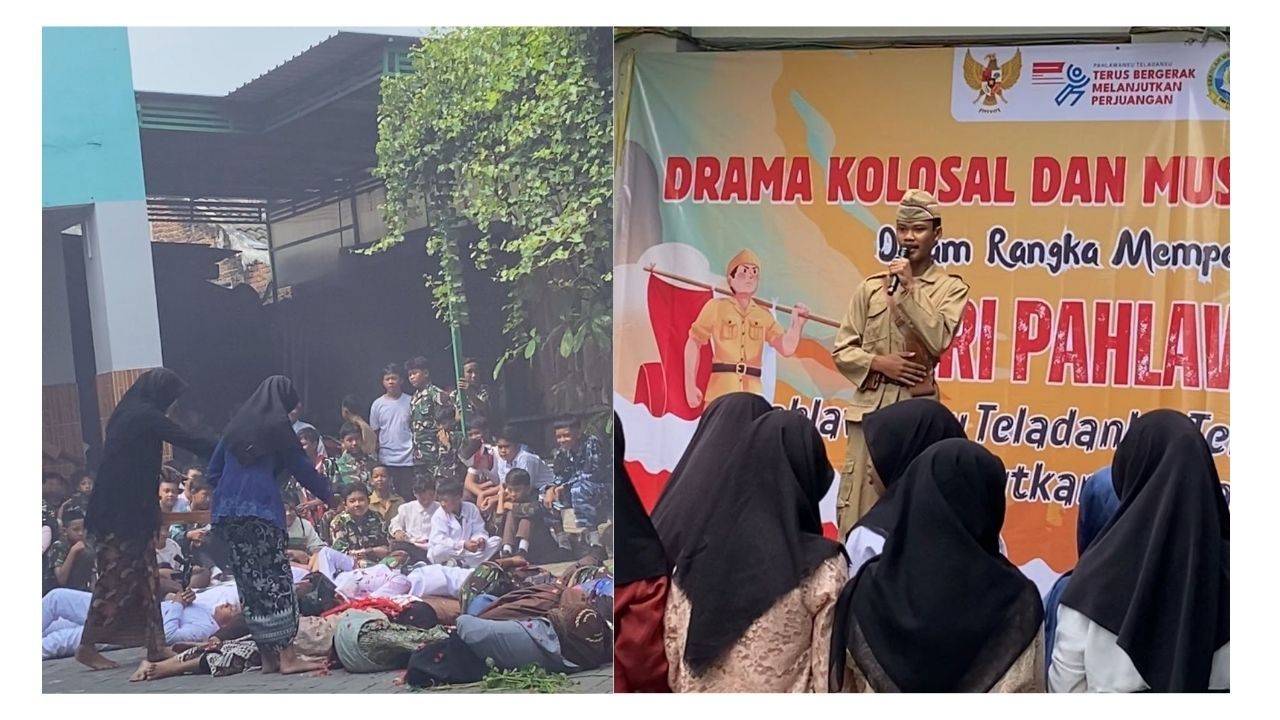 SMP PGRI 10 CANDI Gelar Upacara Hari Pahlawan Nasional 2025: Meneladani Semangat Juang Para Pahlawan